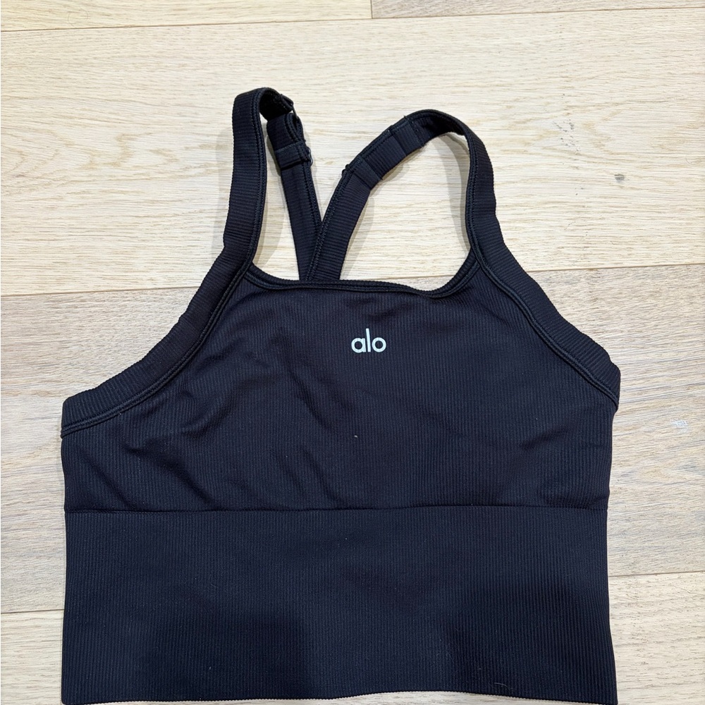 ALO seamless ribbed favorite bra tank